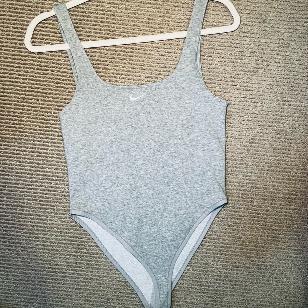 Grey Nike bodysuit